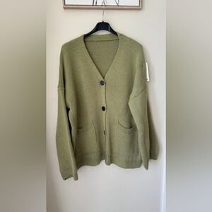 Olive Green Women's Sweater